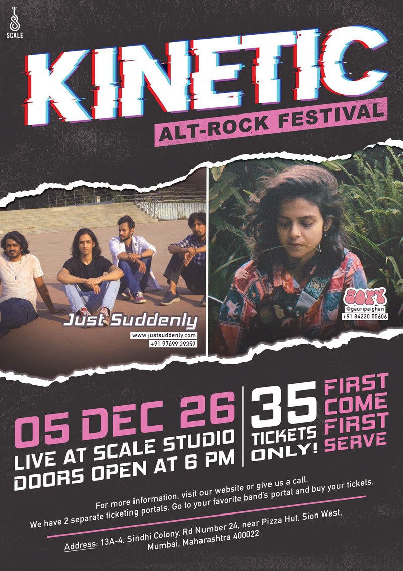 Kinetic Alt-Rock Festival Poster Image